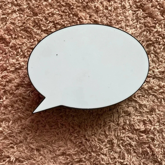 Light up speech bubble wall decor - Picture 1 of 5